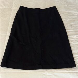 GAP Black Knee-Length A-Line Skirt